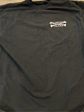 Lurking class Black Graphic Short Sleeve Tee